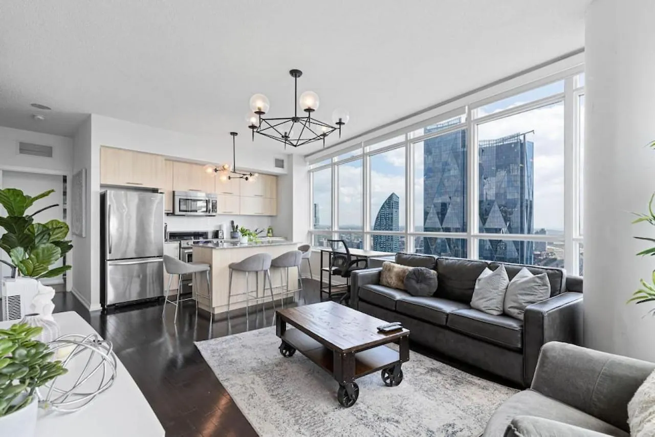 Skyline Waterfront 2Br Plus 2Ba Wparking Near Mtcc Toronto Сasa de vacaciones